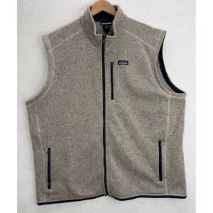 Patagonia Men's Better Sweater Fleece Full Zip Vest in Stone Wash Size 3XL